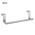 thumbnail image 1 of Stainless Steel Cabinet Hanger Over Door Kitchen Hook Towel Rail Hanger Bar Holder Drawer Storage Bathroom Tools, 1 of 6