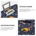 thumbnail image 5 of Balery Luggage Cover Cartoon Dinosaur Scooter Sport Blue Print Suitcase Covers for Luggage Elastic Washable Suitcase Protector Fits 18-32 Inch Luggage-X-Large, 5 of 9