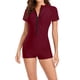 thumbnail image 1 of Traje de baño de una pieza para mujer, traje de baño de manga larga con cremallera para surf, traje de baño de moda playera para mujer, trajes de baño de una pieza para mujer, trajes de baño para muje, 1 of 7