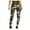 Yellow, variant on Jacenvly Pants for Women Skinny Pants Long High Waisted Pocket Camo Trousers for Women High Waist Jogger Cargo Camouflage Pants for with Matching Belt