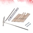 thumbnail image 1 of OULII Thumb Piano Parts 1Set Silver Assorted Color Carbon Steel DIY Projects for Beginners, 1 of 8