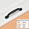 thumbnail image 2 of Cabinet Hardware Handle Solid Aluminum Alloy Material, Modern Design Durable Handle Smooth Surface For Kitchen Cabinets Including 20PCS Screws, 2 of 5