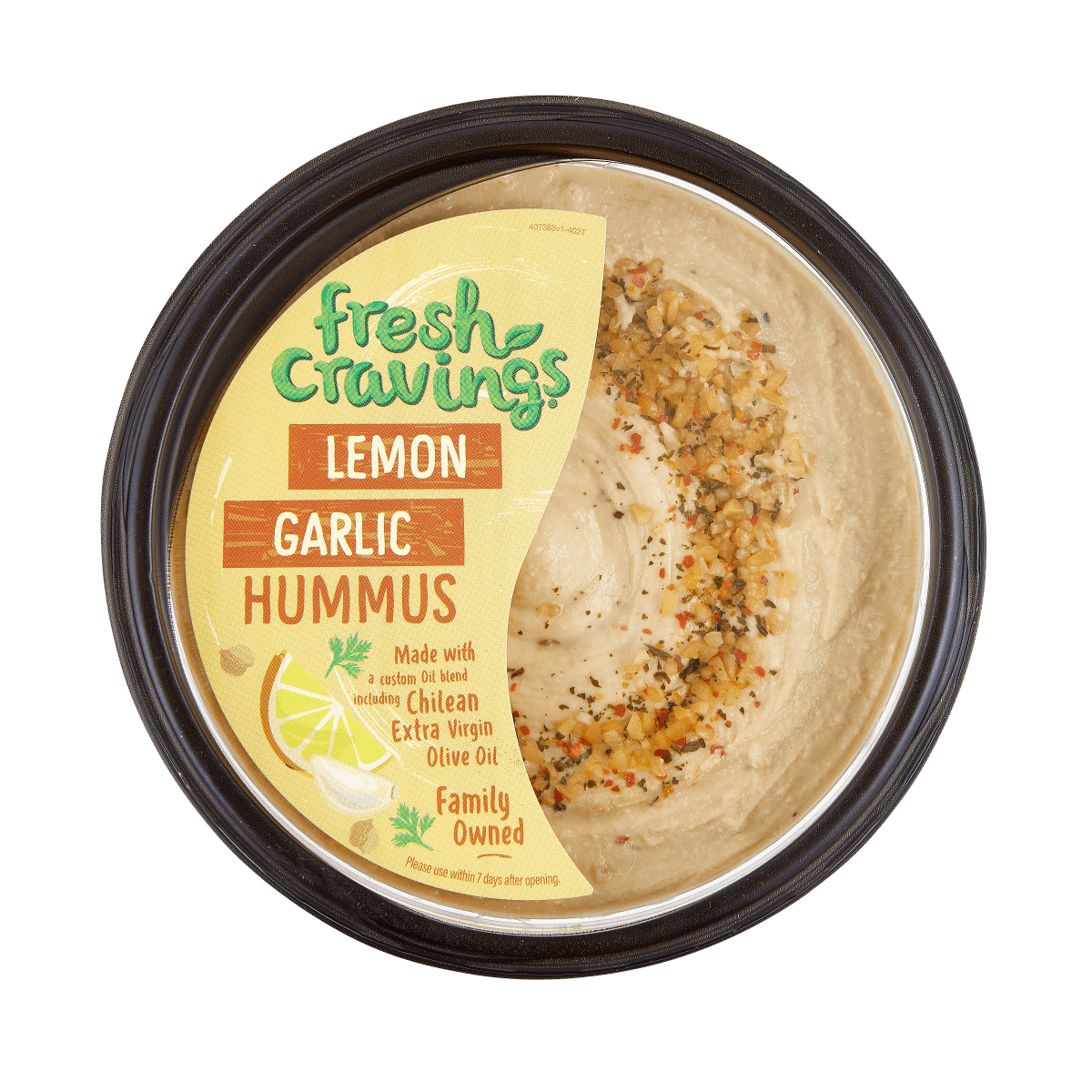 Fresh Cravings Lemon Garlic Hummus 10oz