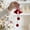 C-6C Home Decor, variant on karymi Flocked Christmas Window Decorations 14.17x7.68x3.35 Inch Red Plastic Hanging Pendants for Tree Holiday Festive Displays Holiday Gifts Tailgating Tailgating up to 60% off
