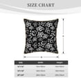 thumbnail image 4 of Susaid Snake Print Velvet Throw Pillow Covers Home Art Deco Pillowcase Square Pillow Case Cushion Cover for Bed Sofa Living Room Car Indoor and Outdoor-16"x16", 4 of 8