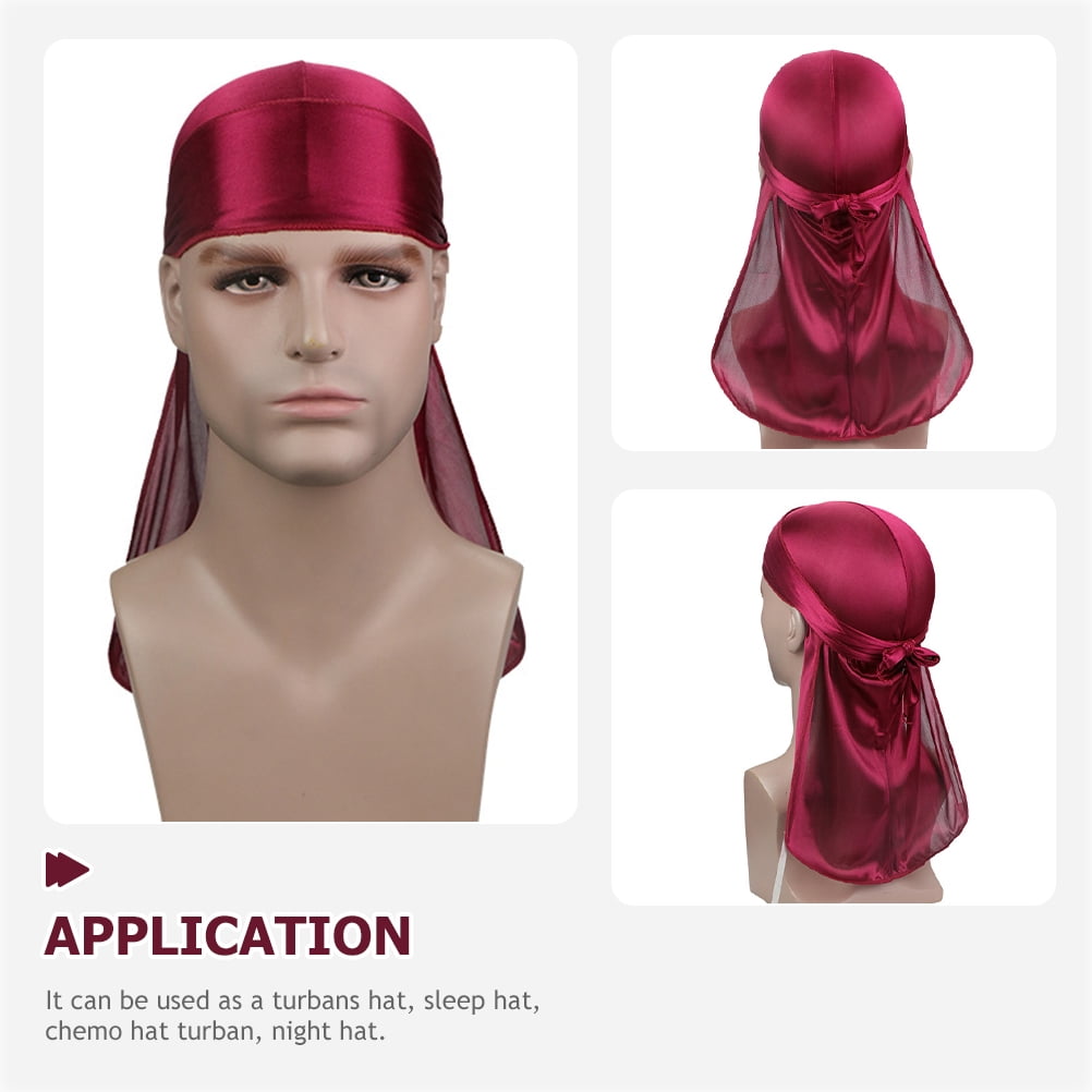 1pc Women Contrast Binding Durag