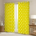 thumbnail image 2 of Manfei Polka Dots Curtains Pack of 2 (42x84 Each) for Female Men,Minimalist Mid Century Curtains Blackout,Cartoon Geometric Circle Bedroom Curtains,Lightweight Room Decor, 2 of 6