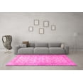 thumbnail image 3 of Ahgly Company Indoor Rectangle Oriental Pink Traditional Area Rugs, 3' x 5', 3 of 4