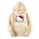 thumbnail image 3 of Sudadera con capucha de Anime de Hello Kitty para niños y niñas, jersey de lana informal, Sudadera con capucha Y2k, chaqueta con estampado para parejas, ropa para niños y niñas, nuevo, 3 of 4