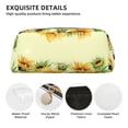 thumbnail image 3 of Rocae Sunflowers On A Yellow Background for Multifunctional Pen Organizer with Zipper Closure, Ideal for Tools, Gadgets, Cosmetics, Stationary,Travel Accessary, 3 of 5