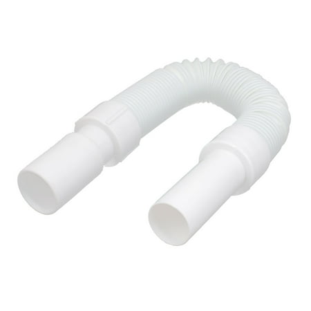 Unique Bargains Bathtub Kitchen Plastic Flexible Retractable Basin Water Drain Pipe Hose