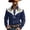 Navy, variant on Holiday Shirt for Men Western Cowboy Long Sleeve Plaid Button Down Denim Style Summer Shirt for Men,Red,M