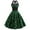 Green#1, variant on Women's Formal Dresses Fashion St. Patrick's Day Printed Sleeveless Round Neck Cocktail Dress Prom Dress Evening Dress Spring/Summer Sale