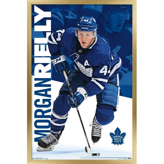 NHL Toronto Maple Leafs - Morgan Rielly 18 Wall Poster, 22.375" x 34", Framed