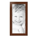 thumbnail image 2 of ArtToFrames 8" x 17" Walnut Picture Frame, 8x17 inch Brown Wood Poster Frame (WOM-4086),  Pack, 2 of 8