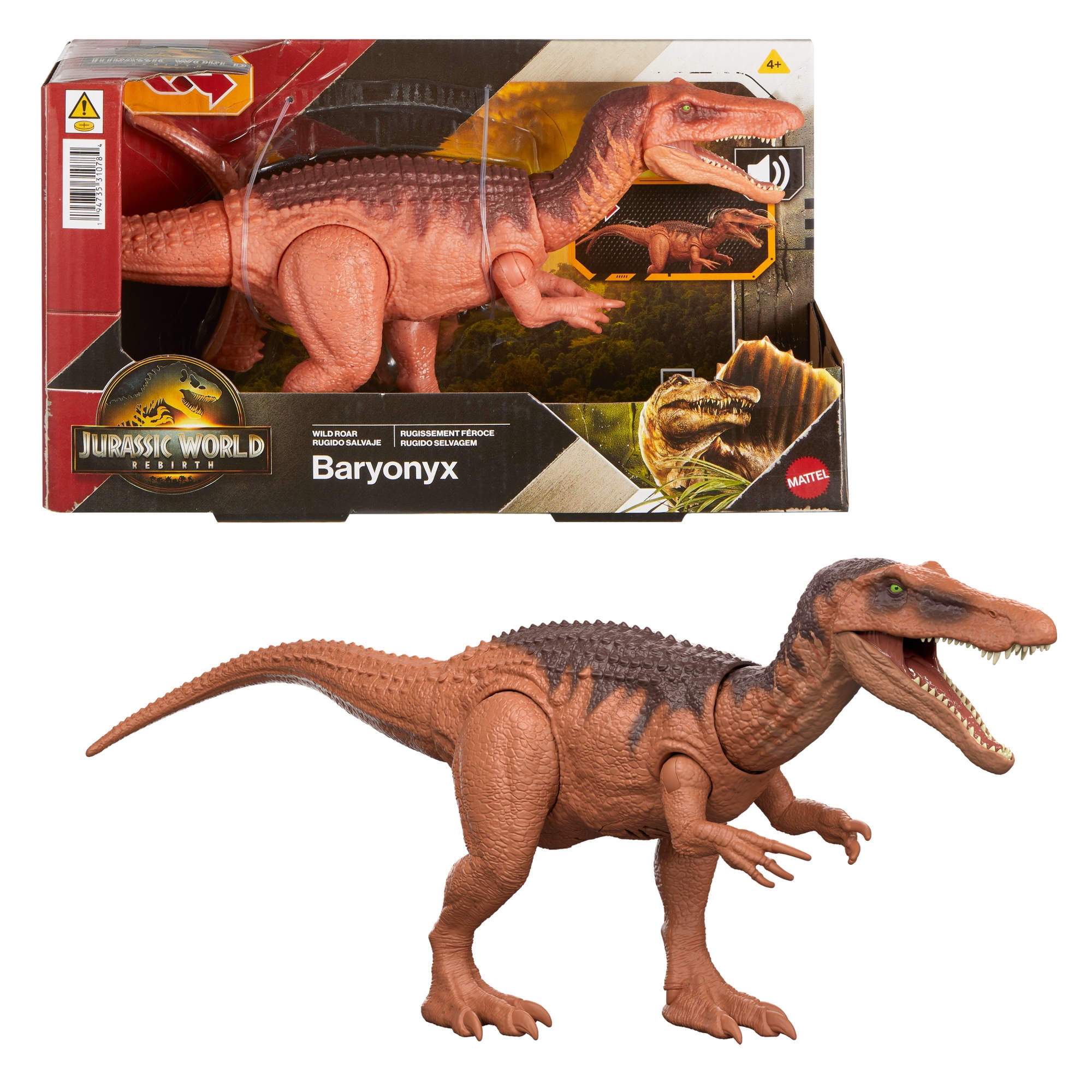 Jurassic World Chaos Theory Wild Roar Kryptops Action Figure