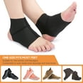 thumbnail image 4 of 1 Pair with Ankle Protector Flat Foot Socks with Inserts Insole Cushion for Ankle Arch Pain, 4 of 7