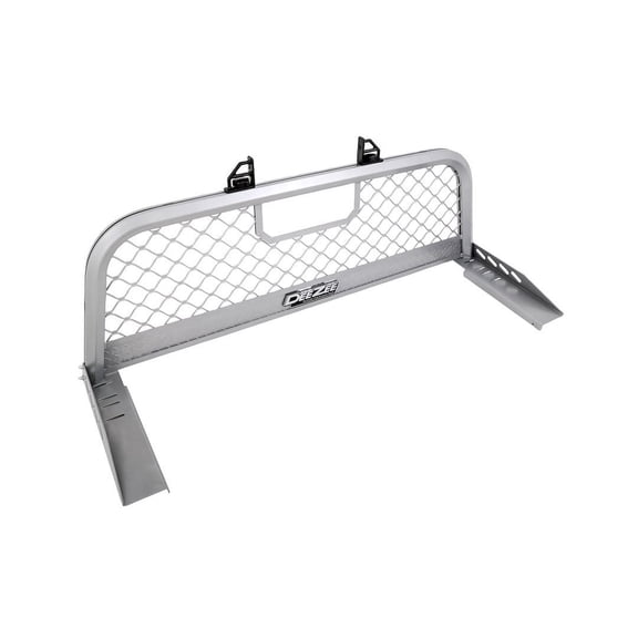 Dee Zee D37-DZ95072R Silver Aluminum Cargo Management Cab Rack Fits select: 2017-2019,2021-2022 FORD F250