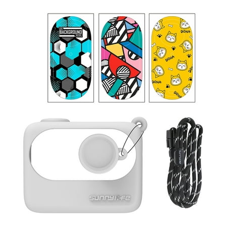Image of 4pcs Protection Case Fall Prevention Safty Gear for Insta360 GO 3 White