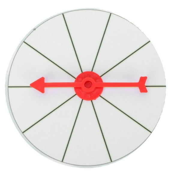 Dosaele Wheel Prize Spinning Game Wheels Carnival Tabletop Draw Wall Spinner Slots Party 10 Raffle Casino Erase Hanging Dry