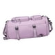 thumbnail image 5 of Bolso del gimnasio de los deportes de la mochila de lona, bolso del deporte con el compartimiento del zapato, bolso de noche del fin de semana de la , Violeta, 5 of 8