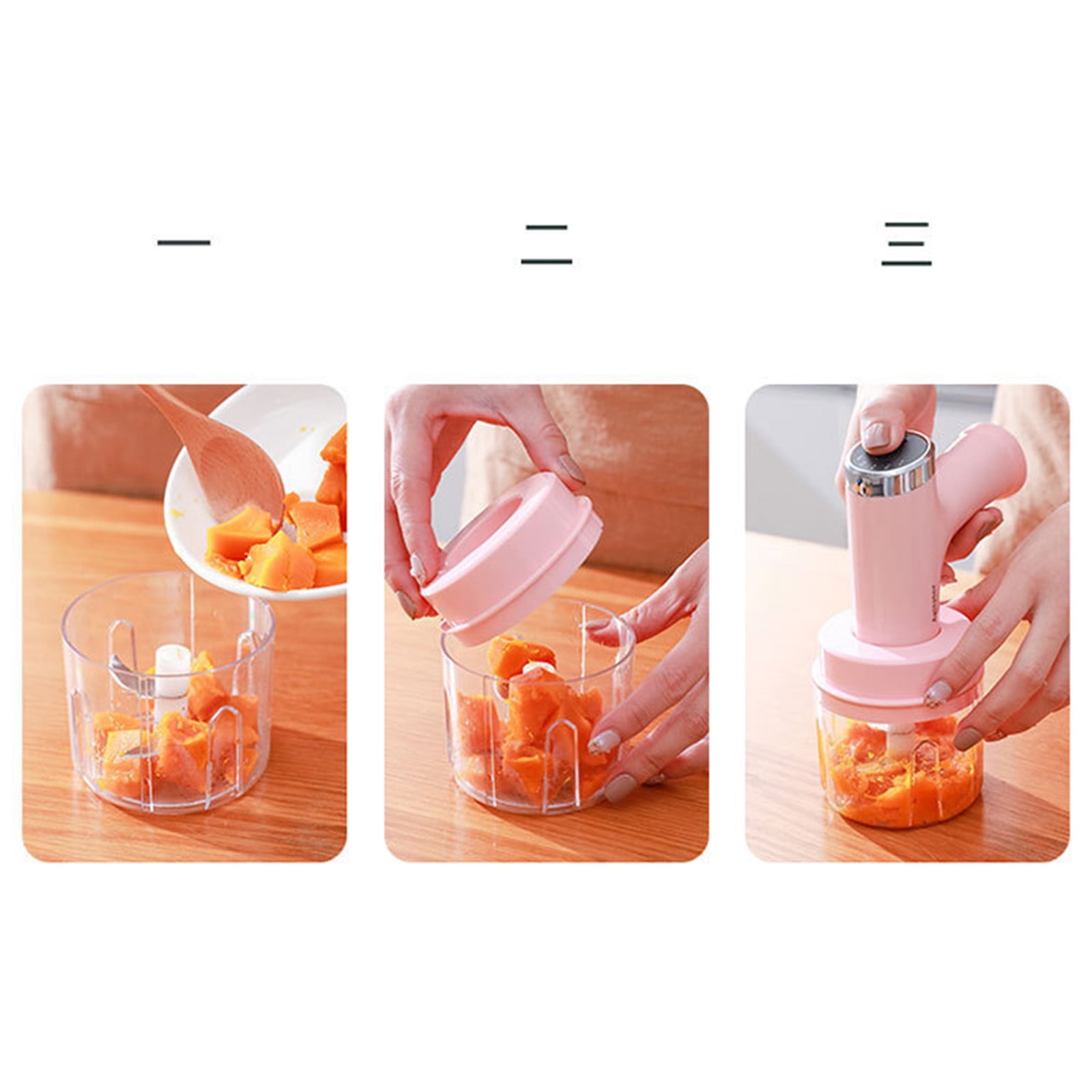 Ergonomic Whipping and Mixing Device Miniature Food Processor Electric Eggs Beater Whisk Hand Mixer Space Saving Kitchen Gadget