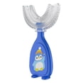 thumbnail image 2 of FcBaudy Manual Toothbrushes, Extra Soft Toothbrushes Children's Manual U-shaped Mouth Soft Toothbrush (Large Box) Children's toothbrush, 2 of 2