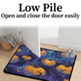 thumbnail image 4 of CURLYOOT Halloween Pumpkin Front Door Mat, Washable Non-Slip Abstract Door Mat, Indoor Outdoor Floor Mats Absorbent Welcome Doormat for Entrance 20" x 30", 4 of 8