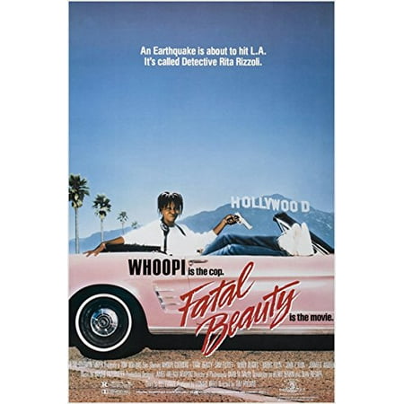 1987 Gem Proof - Whoopi Goldberg Classic Movie Poster Fatal Beauty 1987 Comedy Gem 24X36 New
