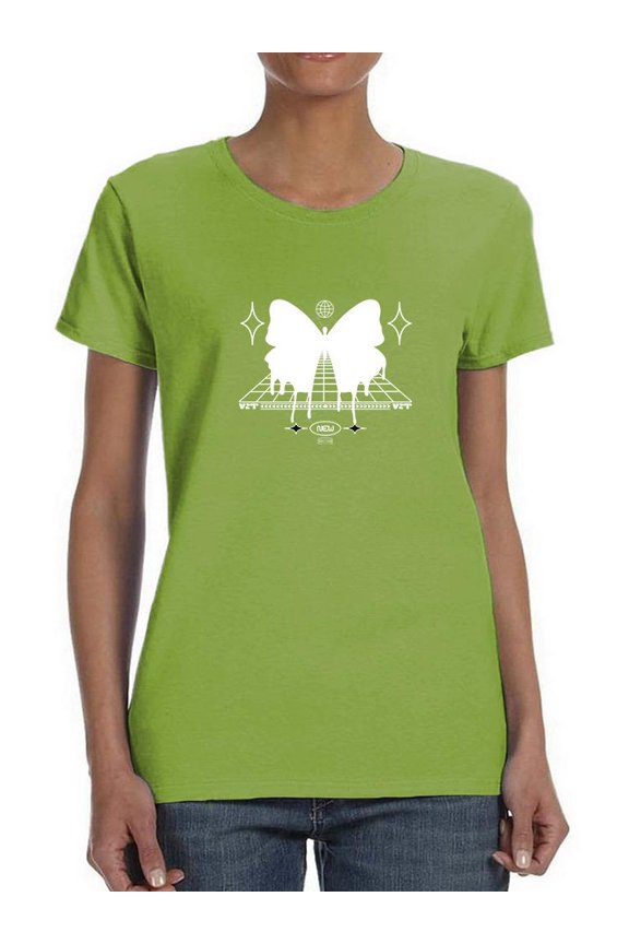Butterfly Effect Rave Style T-Shirt Women -Image by Shutterstock, Female x-Large