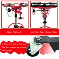 thumbnail image 2 of PRIJESSE Transmission Jack 3/4 Ton Hydraulic 1660 LBS High Lift Floor Jack Stand Red, 2 of 8