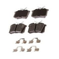 thumbnail image 3 of KarParts360 For Audi A4 1997-2004 Disc Brake Pads | Rear | Silver Series | Ceramic Friction Material | Low Dust Rating | Excluded Wear Sensor, 3 of 4