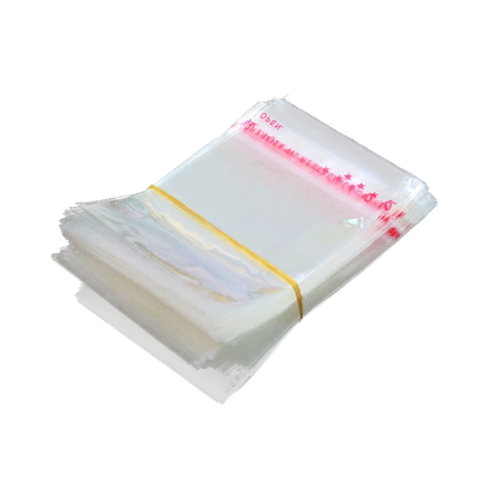 500 Count 8 X 10 Self Seal Clear Cello Cellophane Resealable Plastic Poly Bags - View #13