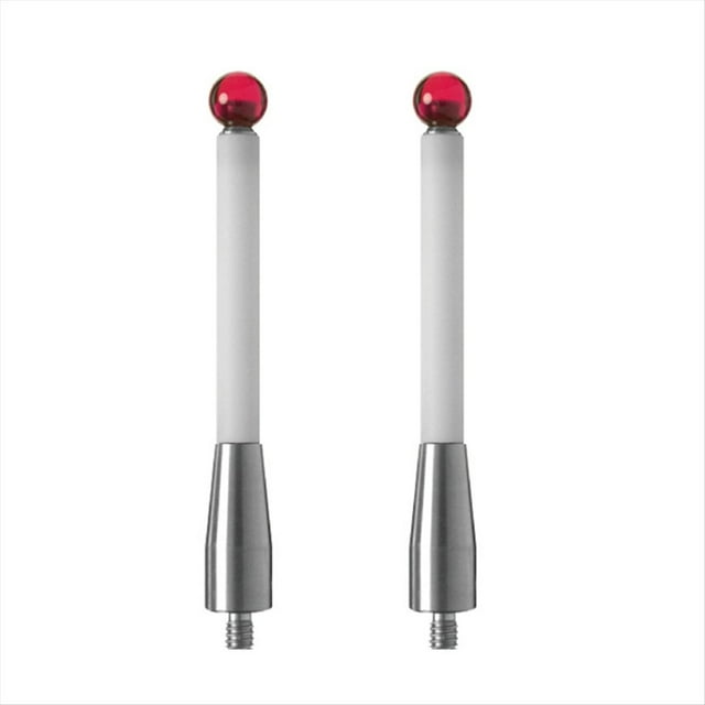 2 unidades. Sondas de contacto de punta esférica Renishaw A-5000-3712 para CMM, 6 mm