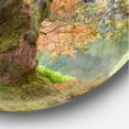 thumbnail image 3 of Designart Horloge Murale Moderne 'Érable d'Automne', 3 of 6