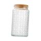 thumbnail image 1 of Bote hermético para cereales, 1000 ml, organizador multiusos, frasco de vidrio para almacenamiento, tarro para , dulces, arroz y cereales A, 1 of 9