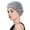Light Gray, variant on Women Lace Flower Beanie Hat Stretch Turban Cap Headwear Hairband Headwrap