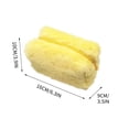 thumbnail image 2 of Kbndieu Makeup Bag Travel Toiletry Bag Large Capacity Makeup Case Organizer Cosmetic Bag for Skincare, Brushes & Travel Essentials Gifts for Women Girls (Yellow), 2 of 3