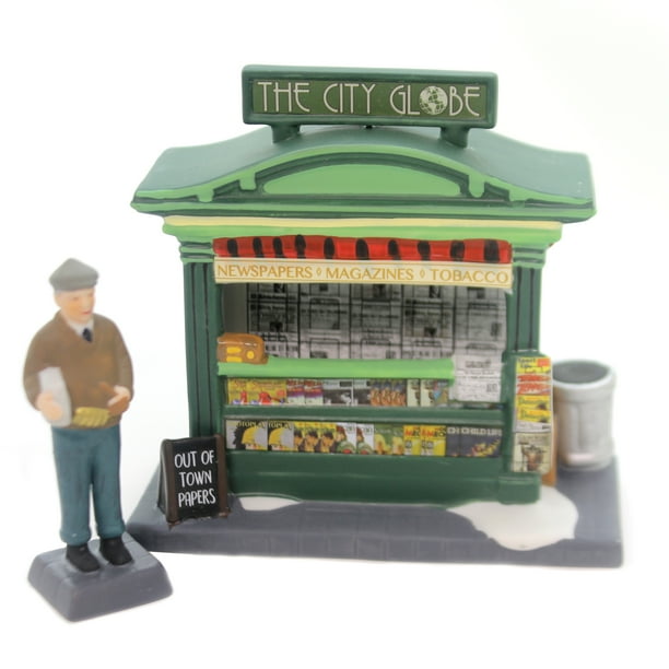 Department 56 Accessory CITY NEWS, EVENING EDITION Christmas In The