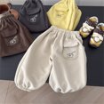 thumbnail image 4 of Joggers for Boys 6M-12T Cute Baggy Sweatpant Wide Leg Sweatpantss with Pockets Workout Athletic Pants Kids Sweatpants Size 7-8 Years, 4 of 9