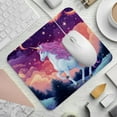 thumbnail image 2 of Unicorn Printed Square Mouse Pad, 8.3x9.8 Inch Non-Slip Rubber Bottom Gaming Mouse Pad for Office Use, 2 of 6