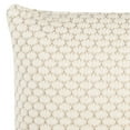 thumbnail image 3 of SAFAVIEH Sweet Knit Geometric Plush Pillow, 12" x 20", Natural/Stone, 3 of 4