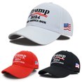 thumbnail image 3 of Trump 2024 Béisbol Gorras Golf Casuales Ajustables para Hombres Y Mujeres () Rojo, 3 of 8