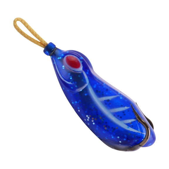 Mikilon fishing gear, fishing lures fishing baits, Improved Bait 13g 6.0cm Black Fish Bait Lifting Hook, Blue