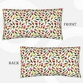 Disketp Ice Cream Popsicles Pillowcase, Queen Size Pillow Cases for