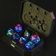 thumbnail image 1 of LED Dice Set D&D Rechargeable, Wireless Light up Dice Set DND Dice Set, Cool DND Dice with Charging Box Flicker Luminous Dice, Magic Dice Polyhedral Role Playing Dice for DND Gifts RPG (Multicolor), 1 of 6