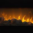 thumbnail image 3 of 42" 1400W Home Personal Wall Mounted Fireplaces with Remote Control, Personal Quiet Electric Fireplace Heater with 3 Lifelike Flames, for Home Office Living Rooms Apartments Bedrooms, S8647, 3 of 8