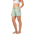 thumbnail image 5 of Inerzia Sleepwear 3 Pack High Waisted Lounge and Sleep Shorts with Pockets Women's, 5 of 5
