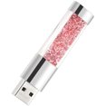 thumbnail image 3 of Lovely Diamond USB 2.0 Flash Drive Data Storage Memory Stick USB Stick Pendrive Gift (32GB, Pink), 3 of 5