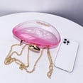 thumbnail image 4 of Bolsos de noche transparentes tipo sobre para mujer, bolsos y carteras de diseño de lujo, novedad 2024, en acrílico transparente con bolsillo interior para el hombro, 4 of 4